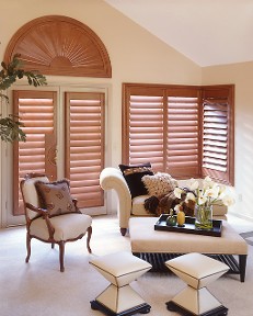Inside of Home with Shutters and Blinds